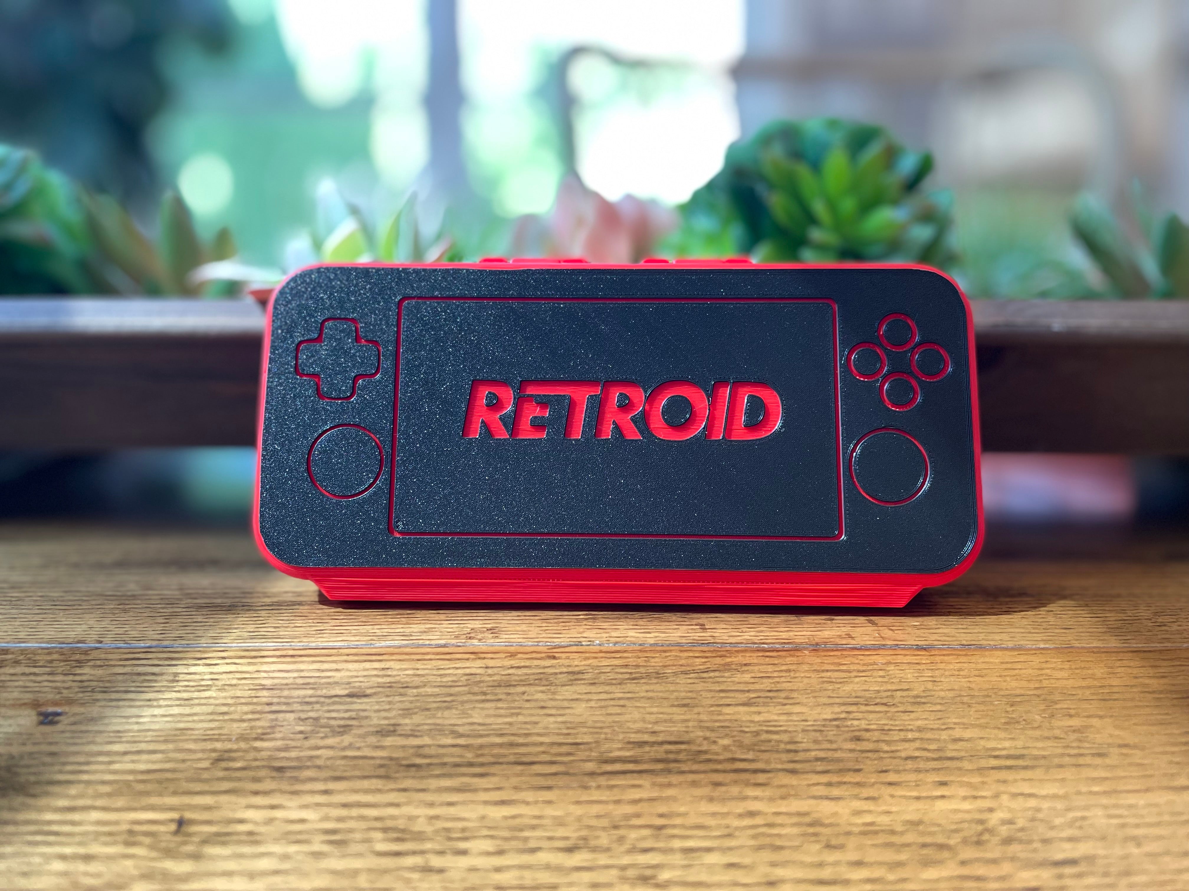 Slim Case for the Retroid Pocket 3 - Red/Black – Bels Retro