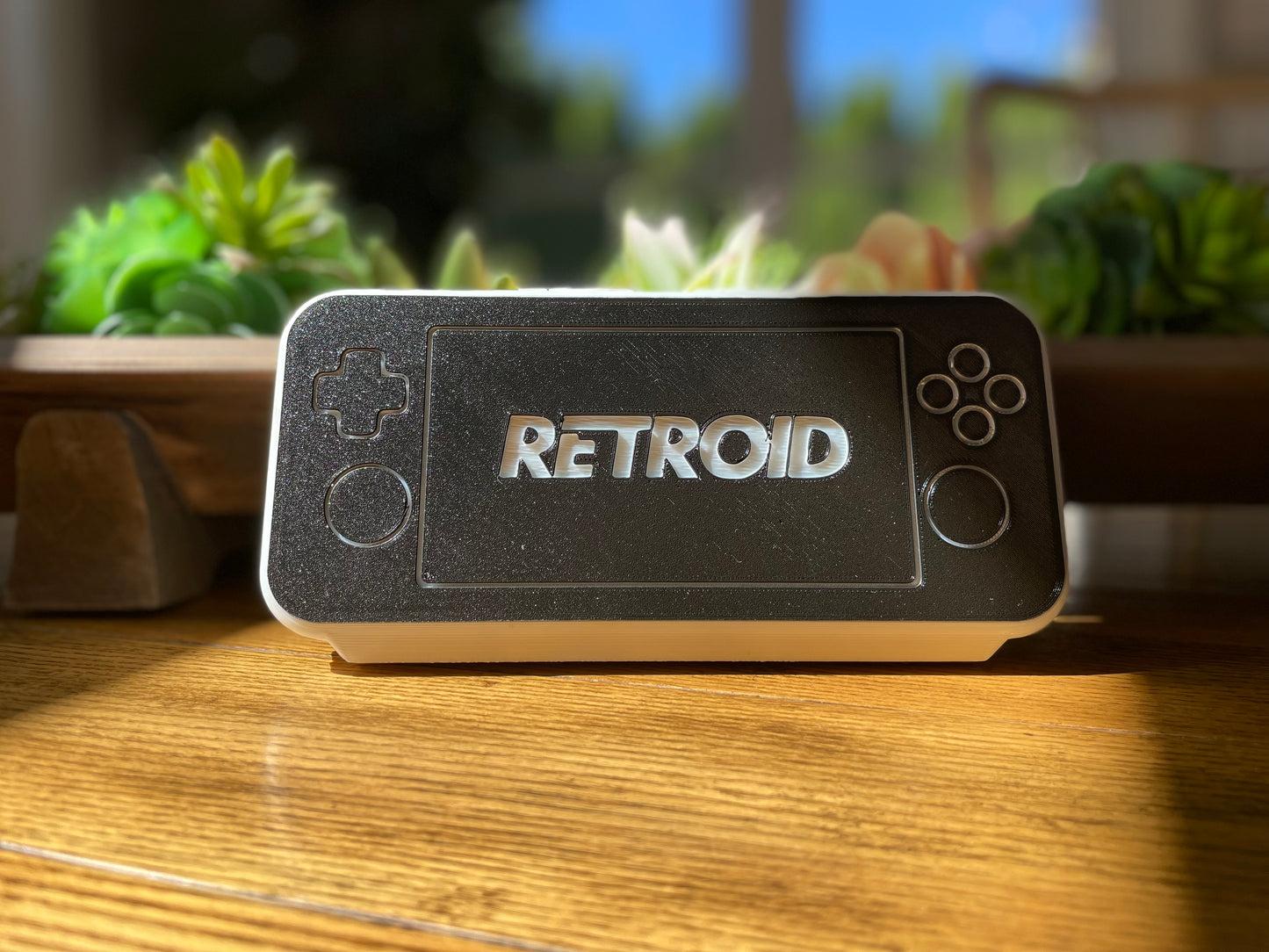 Slim Case for the Retroid Pocket 3 - White/Black