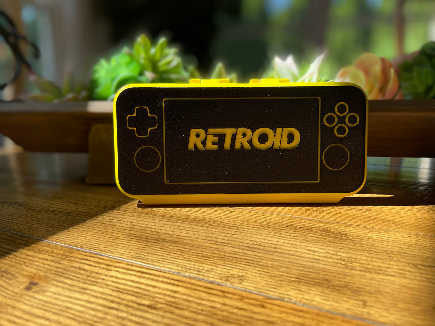 Slim Case for the Retroid Pocket 3 - Yellow/Black